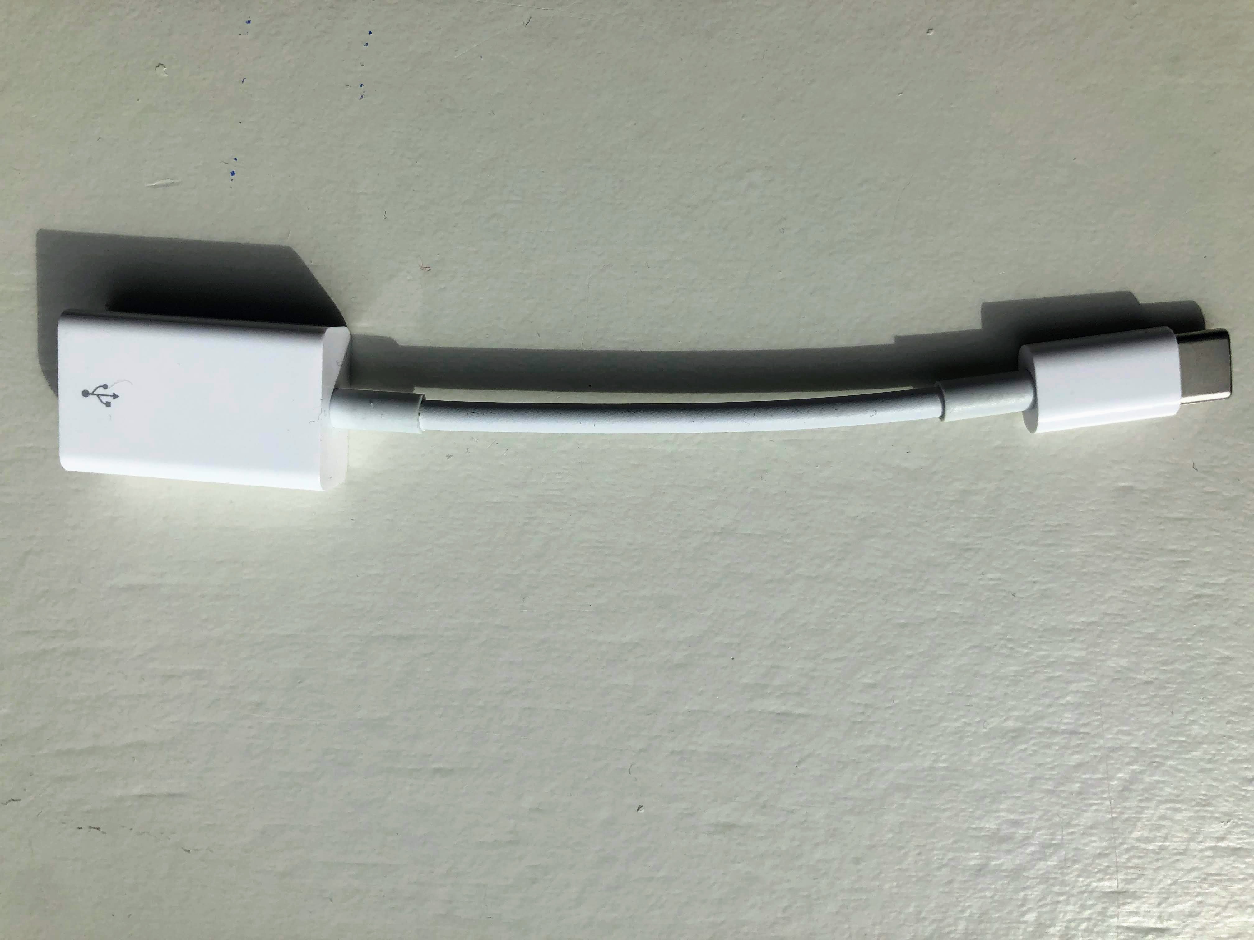 Apple USB tp USB-C adapter